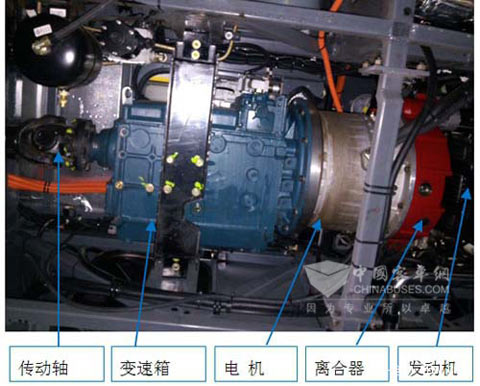 混动系统在底盘布置方案